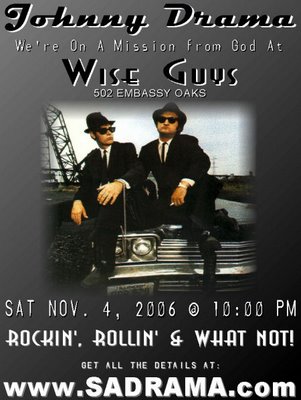 Johnny Drama at Wise Guys