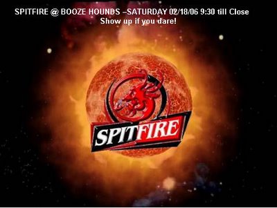 SpitFire at BoozeHounds