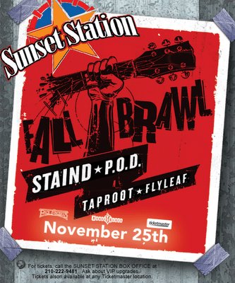 Staind POD at Sunset Station