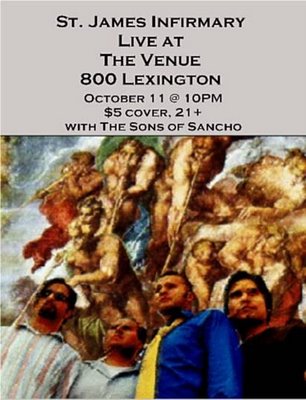St James Infirmary and the Sons of Sancho at The Venue