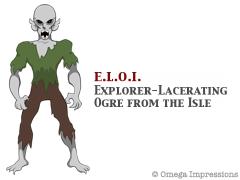 Explorer-Lacerating Ogre from the Isle