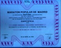 Diploma MAPOMA 1992