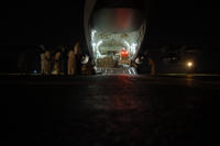 (HUMANITARIAN AIRLIFT 2, U.S. Air Force photo by Capt. James H. Cunningham)