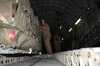 (HUMANITARIAN AIRLIFT 5, U.S. Air Force photo by Capt. James H. Cunningham)