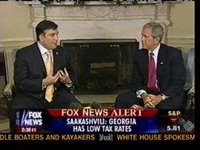 President Bush Welcomes President Saakashvili, Vidcap COPYRIGHT FOX NEWS