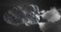 Image: Artist's concept of comet. Image credit: NASA/JPL-Caltech.