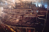 The hull of the Mary Rose. Courtesy of the Mary Rose Trust