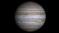 This true-color simulated view of Jupiter is composed of 4 images taken by NASA's Cassini spacecraft.
