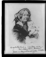 Elizabeth Cady Stanton and her daughter, REPRODUCTION NUMBER: LC-USZ62-48965, Library of Congress Prints and Photographs Division