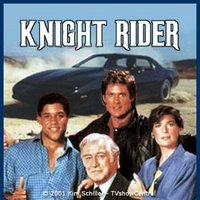 “Knight Rider” starring “David Hasselhoff” as Michael Knight, Co-starring “KITT”( Pontiac Firebird Trans Am).