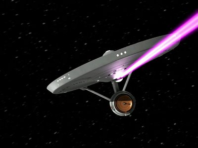 Enteprise Fires Phasers
