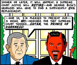 Bush Nominates Satan