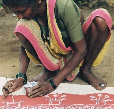 warli tribal painting