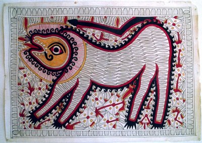 BACCHADAI DEVI MITHILA PAINTING