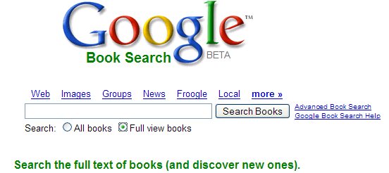 Google book