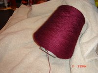 wool and silk yarn