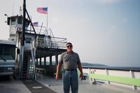 Mike on VT ferry