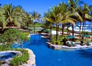 Pool of Le Meridien Nirwana Golf and Spa Resort Hotel Bali, Indonesia