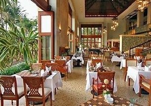 Restaurant at Le Meridien Nirwana Golf and Spa Resort Hotel Bali, Indonesia