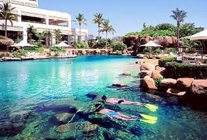 Tropical Lagoon in Surfers Paradise Marriott Resort Hotel, Australia