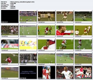 Thierry Henry - Sensational Player at arsenalclips.blogspot.com