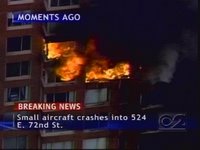 Aircraft into High-Rise Crash