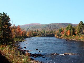 Upper Hudson River - Near North Creek, NY - October 2005