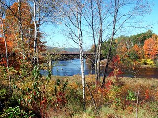 Upper Hudson River Near North Creek, NY - October 2005