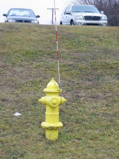 Fire Hydrant with Radio Antenna