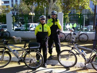 policía bicicletera