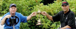 Ian Woosnam and Tom Lehman will captain Europe and the U.S., respectively, at the upcoming Ryder Cup. (Andrew Redington/Getty Images)