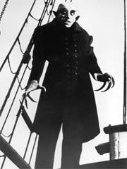 Bela Lugosi: early screen actor, seen here as Nosferatu: appropriately Lugosi appeared as a vampire in a film after he had died - what was the film?