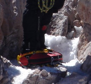 Lowa Civettas in action high on Mount Shasta