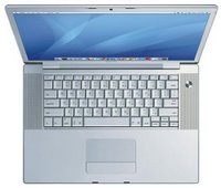 Apple MacBook Pro (15.4-inch 2.33GHz Intel Core 2 Duo) Laptop Top View