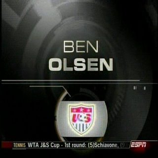 Ben Olsen Annouced on ESPN