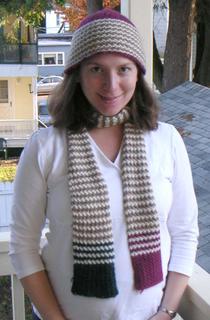 hat and scarf set