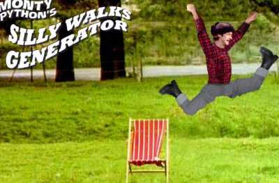 Generate your very own silly walk