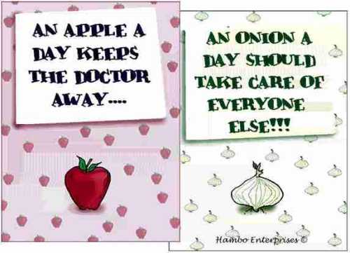 Apples and Onions