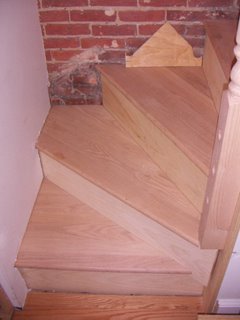 finished staircase