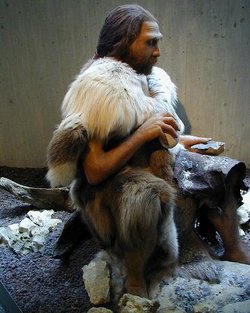 hombre del neandertal