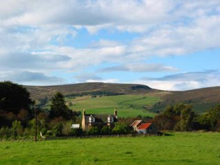 View opposite the Scottish Sculpture Workshop