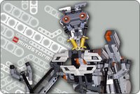 JohnnyNXT 5 created by Daniele Benedettelli is a mock up of Johnny5 built entirely of the Lego Mindstorms NXT Robotics System.