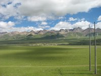 Grasland in Tibet