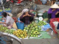 Markt im Mekong Delta