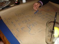 cuz we were playing hang man on the tables =P