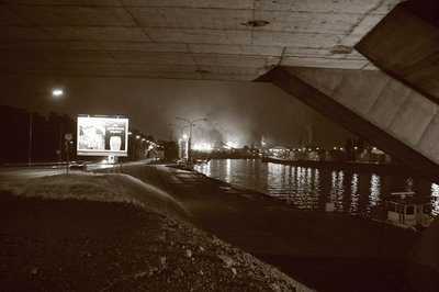 photo de la Meuse et de la cokerie de seraing, vues du pont d'Ougrée, copyright dominique houcmant, goldo graphisme