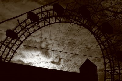 photo prater, vienne, roue, Giant Ferris Wheel at the Prater Vienna, photo dominique houcmant, goldo graphisme