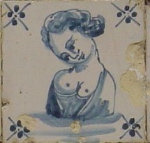 Azulejo de figura avulsa. Montemor-o-Velho. Foto do autor