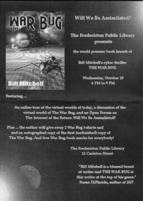 book launch poster