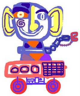 Robot with Hydraulic Arm